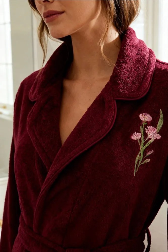 Soft Cotton Luxusný dámsky župan + uterák LILLY v darčekovom balení