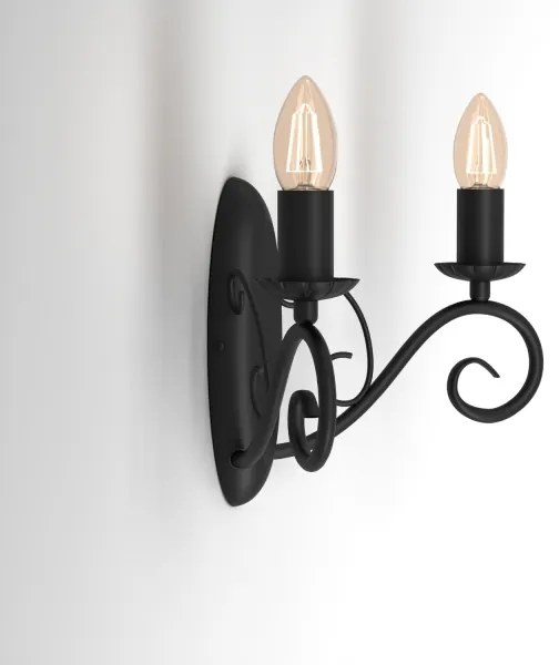 Nástenné svietidlo MAURO 2xE14/60W/230V