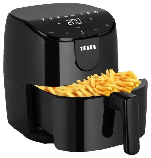 TESLA Electronics AirCook - Multifunkčná dig. teplovzdušná fritéza 4 l 1500W/230V
