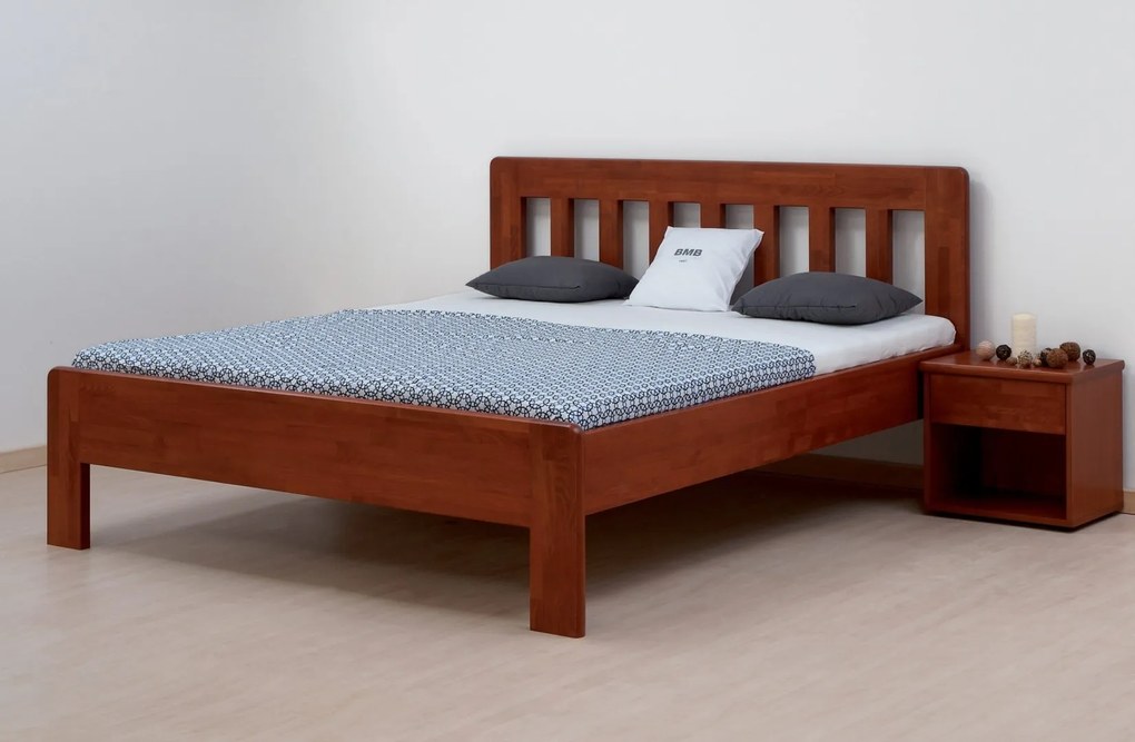BMB ELLA DREAM - masívna dubová posteľ 180 x 200 cm, dub masív