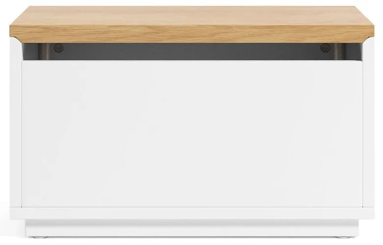 Truhla v dekore duba v prírodnej farbe 60x35 cm Abilen – Kave Home