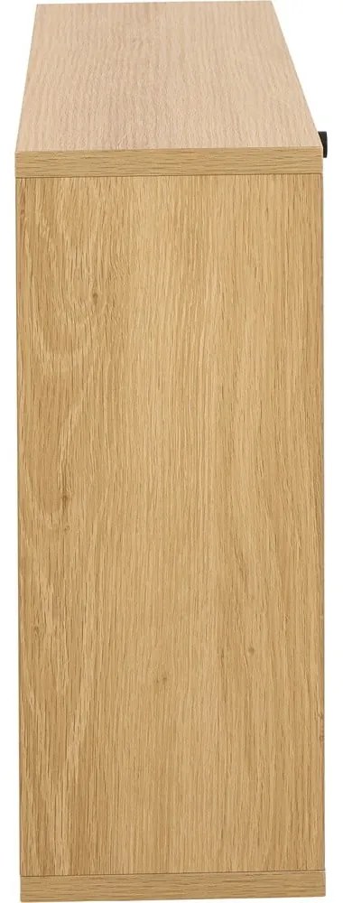 Výklopná skrinka na topánky v dekore duba v prírodnej farbe 72x43x17 cm Albany – Actona