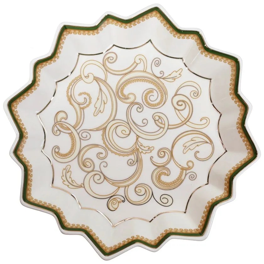 Biely porcelánový tanier ø 23.5 cm Vassoio - Brandani
