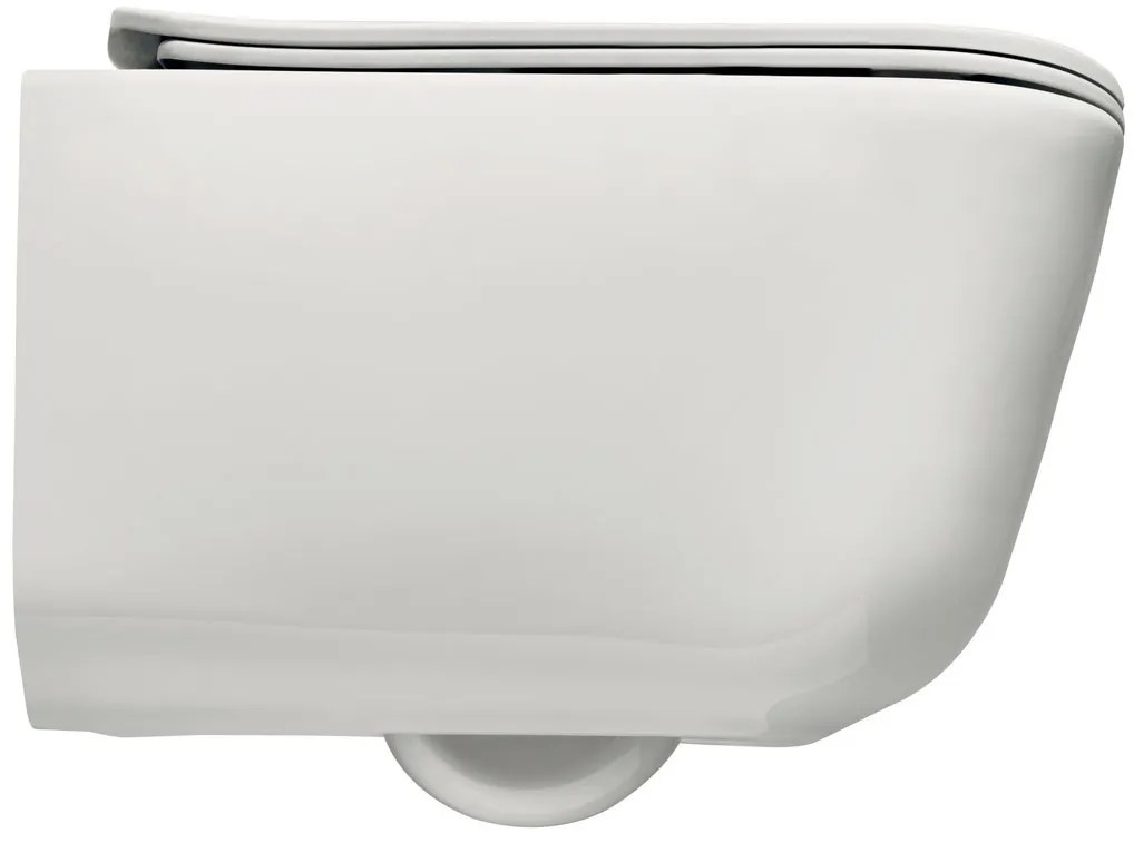 Kerasan Kerasan, TRIBECA závesná WC misa, Rimless, 35x54cm, biela, 511401