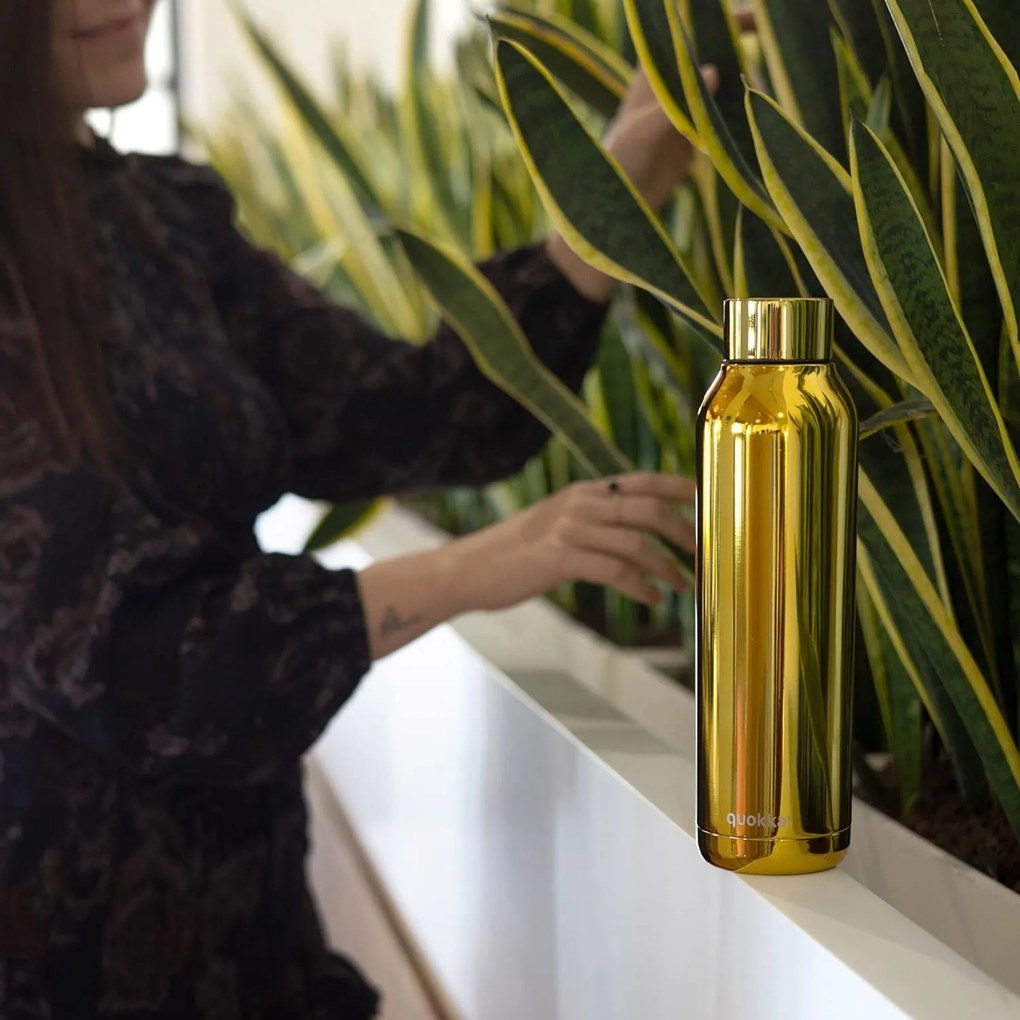 Nerezová termofľaša Solid Sleek Gold 630 ml