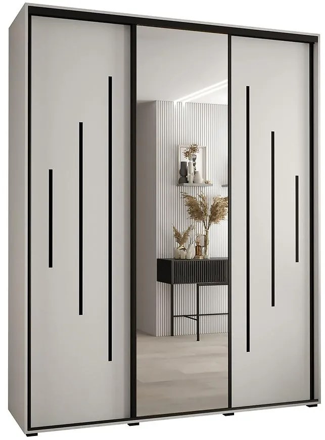 Skriňa 45 Canaris 13 200 biela/čierna