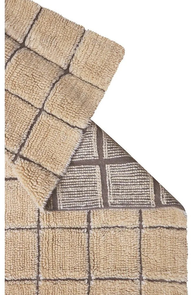 Ručne tkaný vlnený koberec jantárový 170x240 cm Mosaic Amber – Lorena Canals