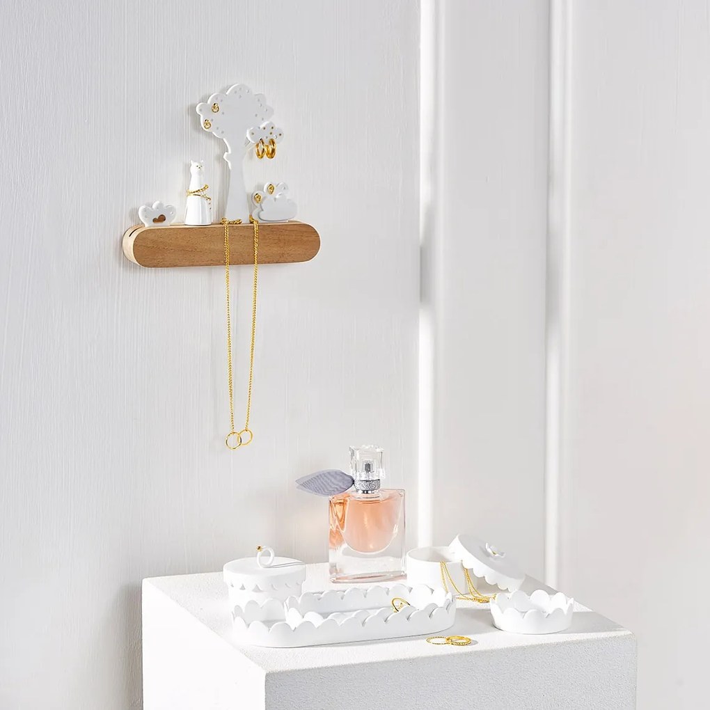 räder Porcelánový podnos na šperky Gold Chain