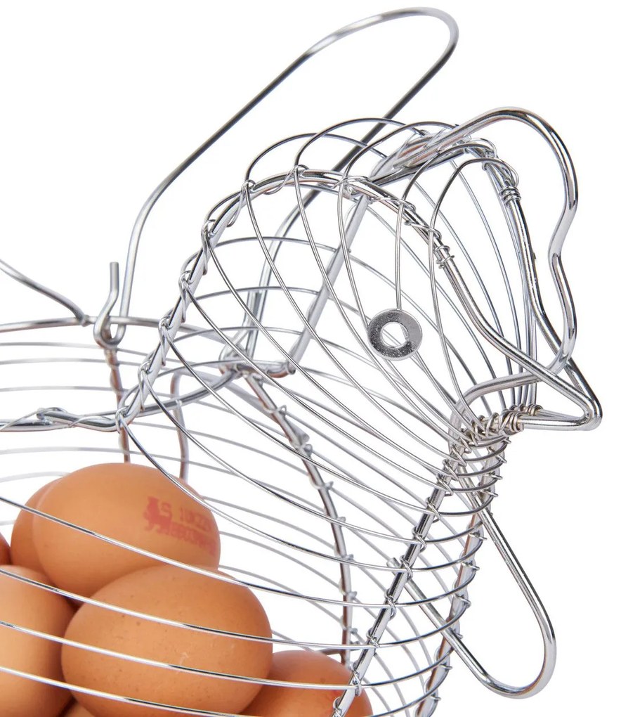 Kitchen Craft Drôtený košík na vajíčka Wire Chicken