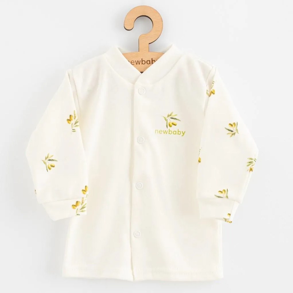 Dojčenský kabátik z organickej bavlny New Baby Olivy, vel. 68 (4-6m)