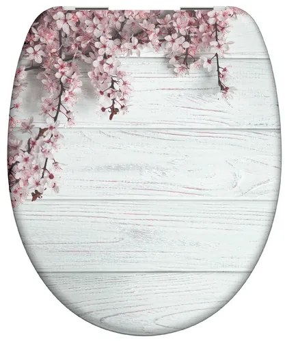 Schütte WC doska (Kvety/drevo) (100335900)