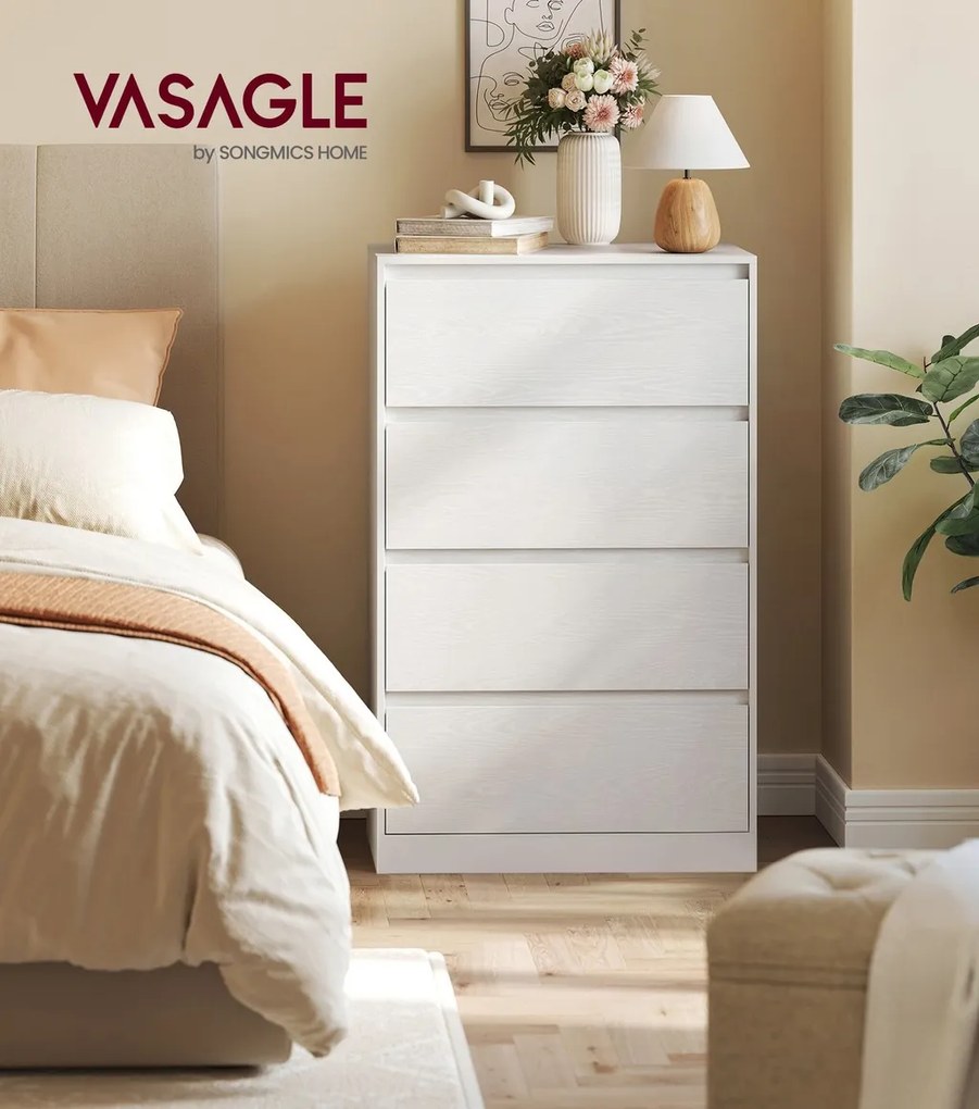 Komoda Vasagle Kailyn 60 cm bílá III