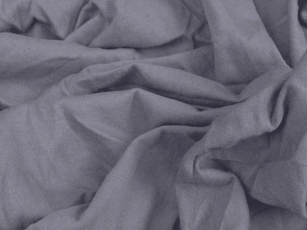 Jersey plachta modrosivá 180 x 200 cm