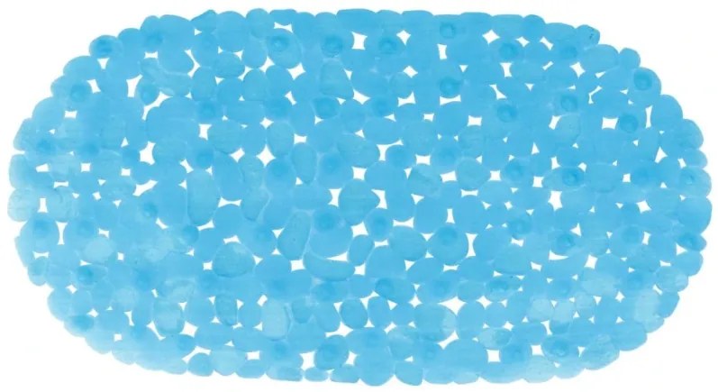 Spirella Protišmyková podložka do vane GALETS, svetlomodrá, 99 x 39 cm