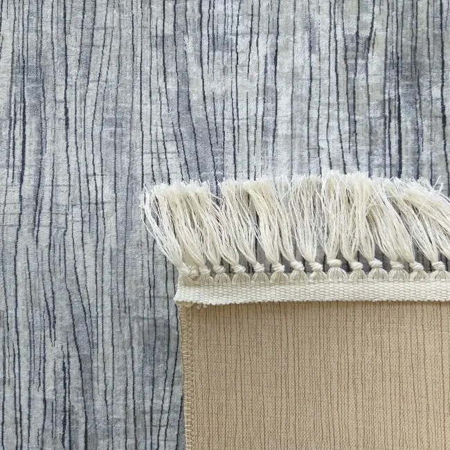 Protišmykový koberec Blanka 03 sivý