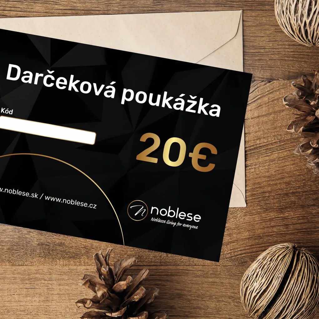 Darčekový poukaz v hodnote 20€ - tlačená verzia