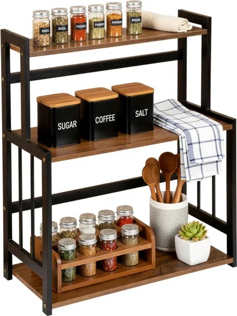 Stojan na koreničky CEZAR hnedý / čierny