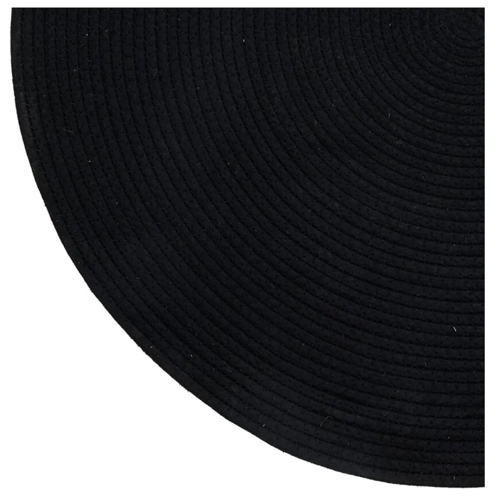 Koberec Julia, (fi) 80 cm, čierna