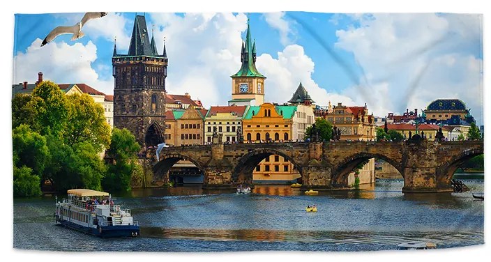 Sablio Uterák Praha Karlov most 2 - 50x100 cm