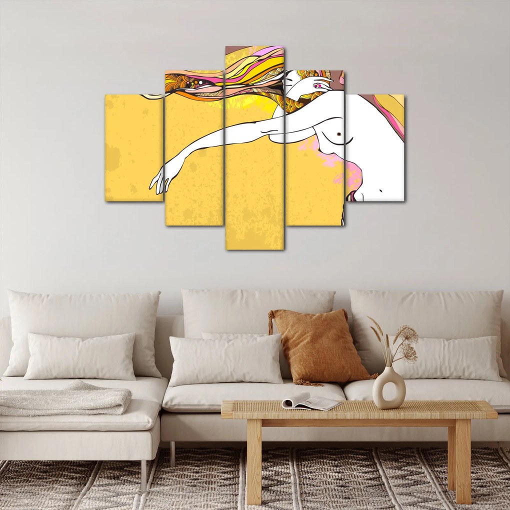 Obraz - Dievča (150x105 cm)