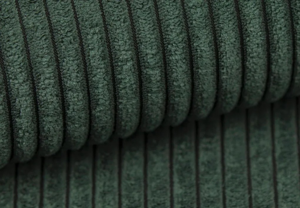 Pohovka Richard, fľaškovo zelená látka