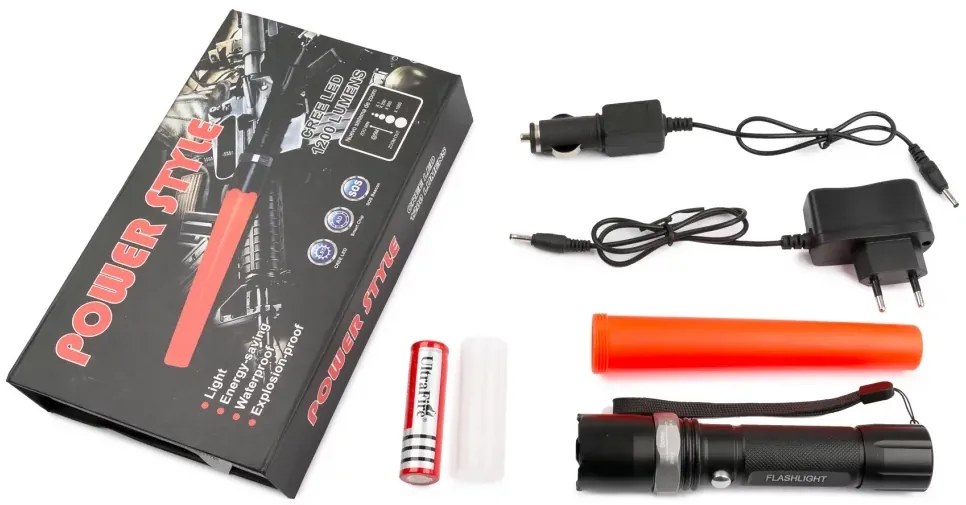 Zaparkorun LED svietidlo TL-313 s odnímateľným dopravným kužeľom