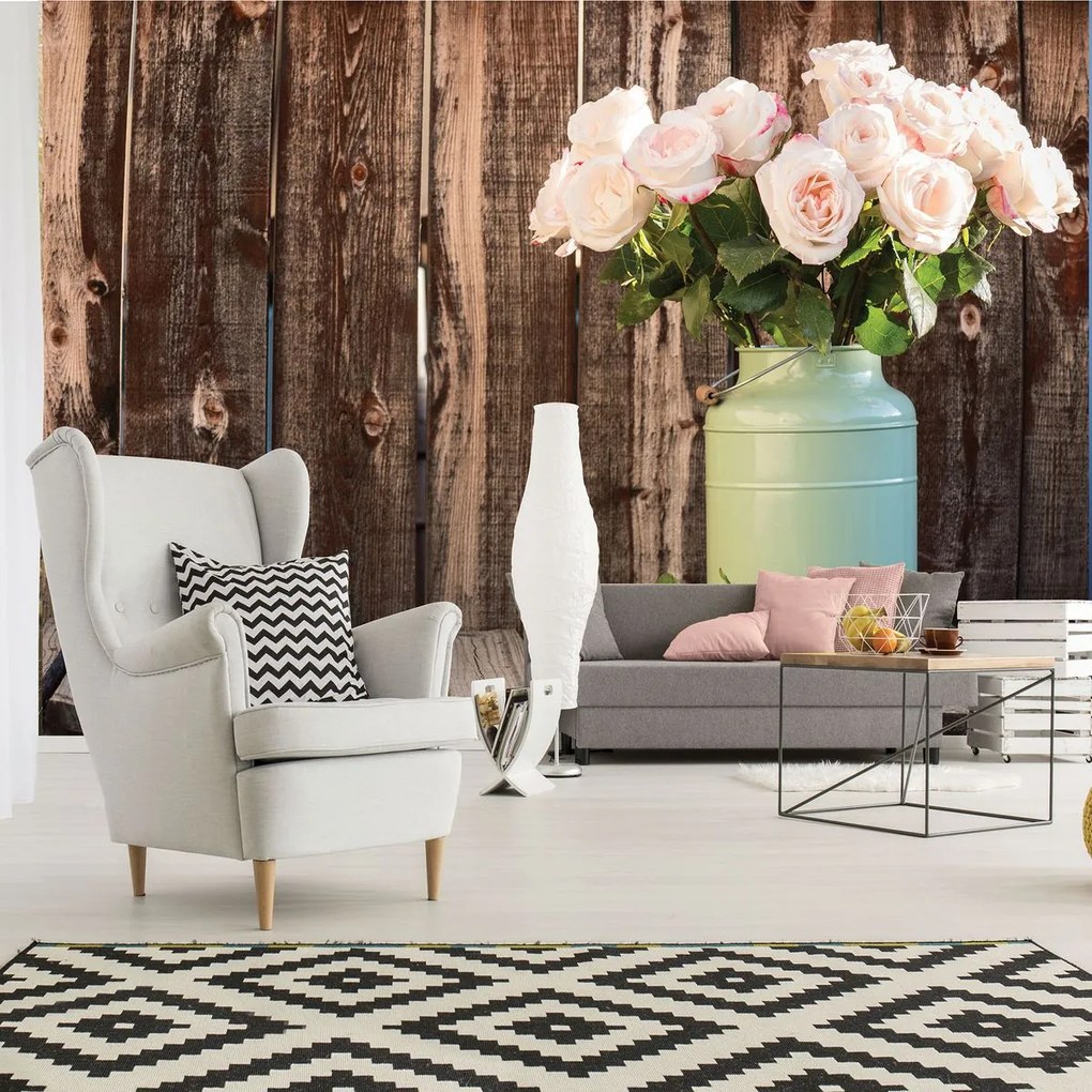 Fototapeta - Ruže vo váze (152,5x104 cm)