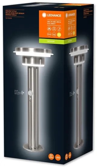 Ledvance - LED Stmievateľná solárna lampa so senzorom CIRCLE LED/6W/3,2V IP44