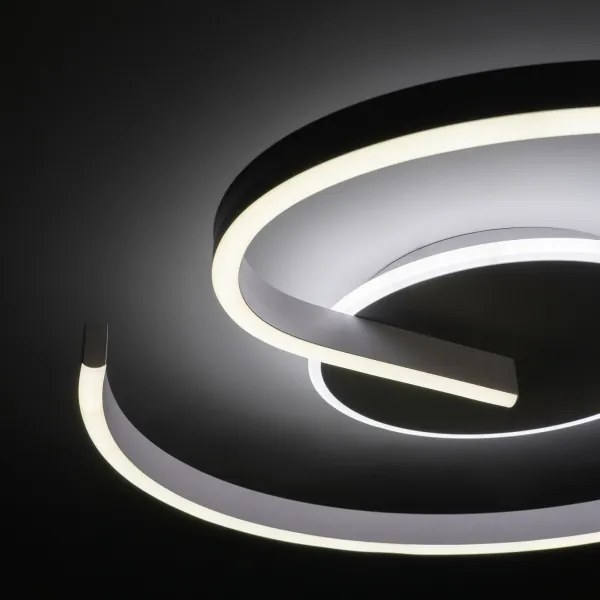 Brilagi -LED Stmievateľné stropné svietidlo SPIRAL LED/56W/230V 3000/4000/6000K + s diaľkovým ovládaním
