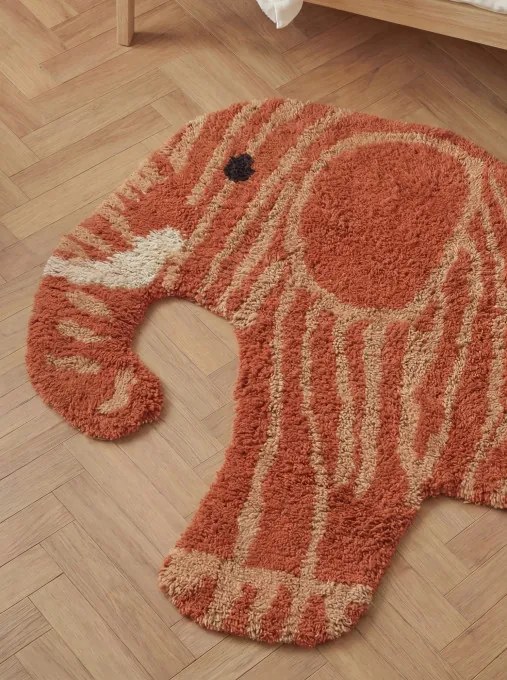Koberec Hanse Home Snuggle Elodie červený / hnedý