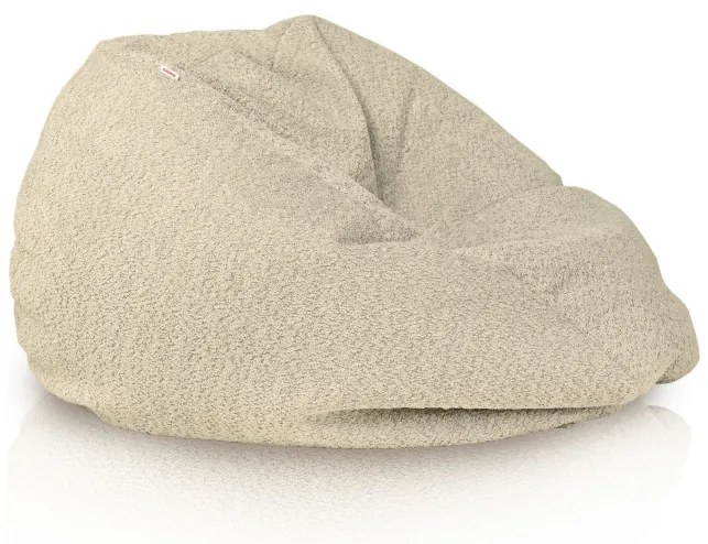 Sedací vak SAKO svetlobéžový bouclé
