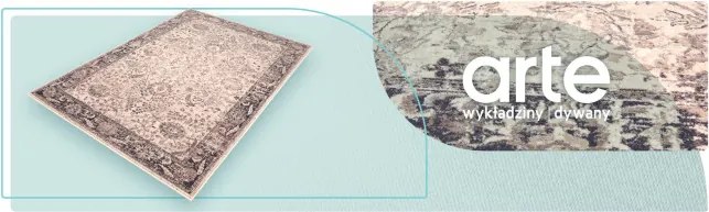 Koberec Dywilan Moon Super Mandi strieborný