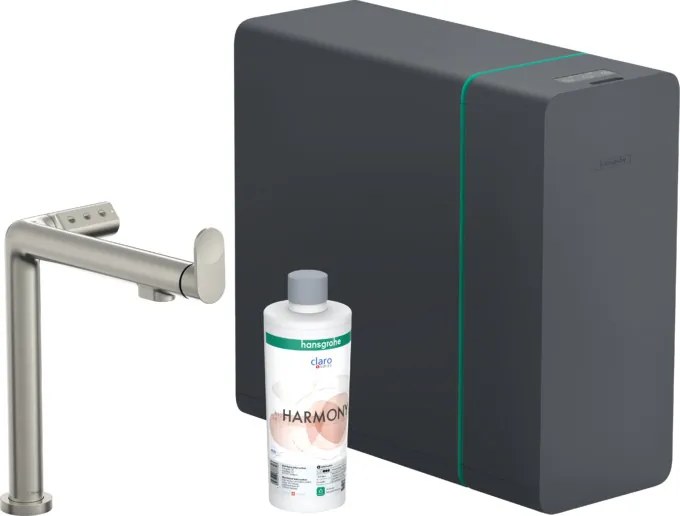 Hansgrohe Aqittura M91, sodaSystem 240, 1jet, vzhľad nerezu, HAN-76837800