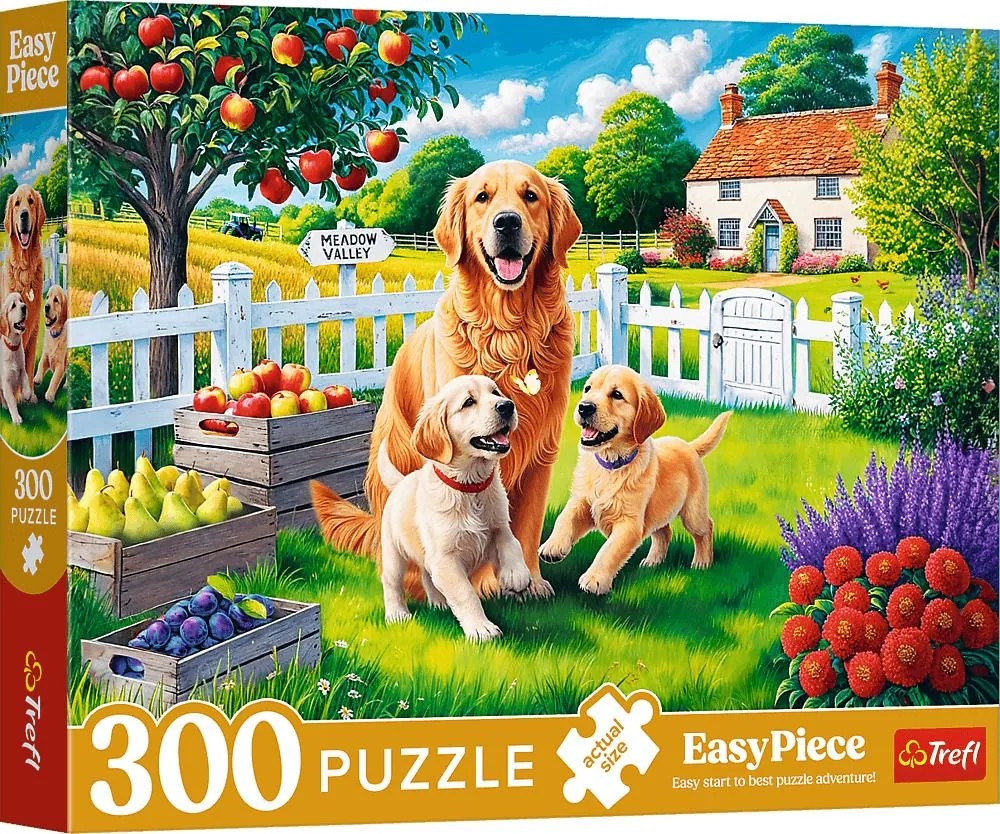 Trefl Puzzle Psi na venkově 300dílků