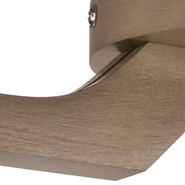 Prisadený luster ADRIANO 3xE27/60W/230V buk