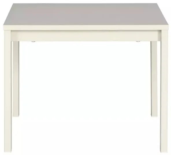Konferenčný stolík FROST 50x50 cm, krémový