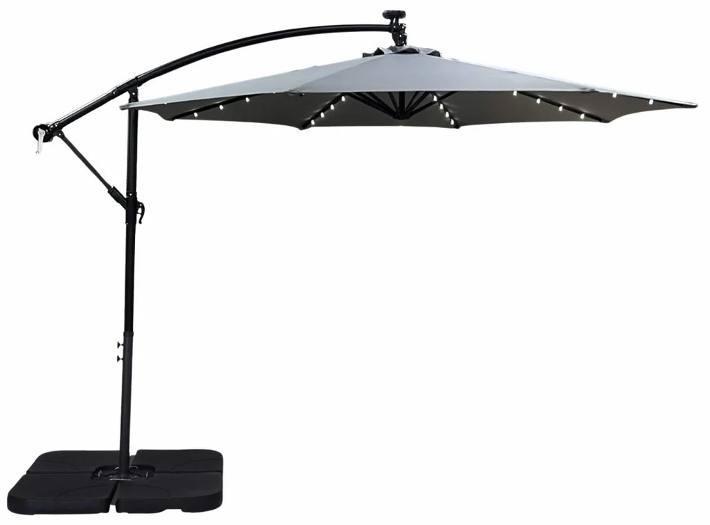 Podstavec pod slnečník UB50 čierny