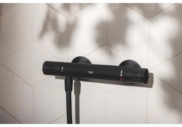 GROHE 345942430 - Termostatická sprchová batéria PRECISION START DN 15 čierna