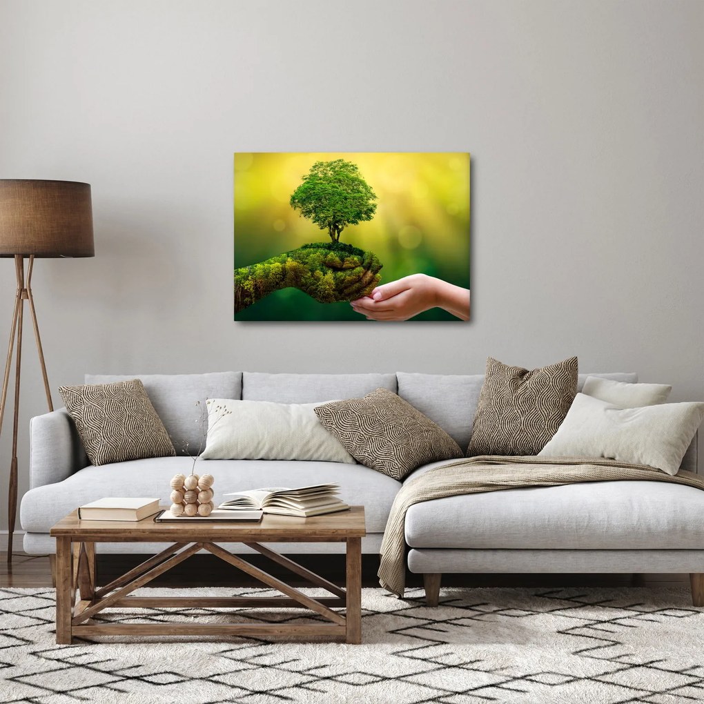Obraz - Matka krajiny (70x50 cm)