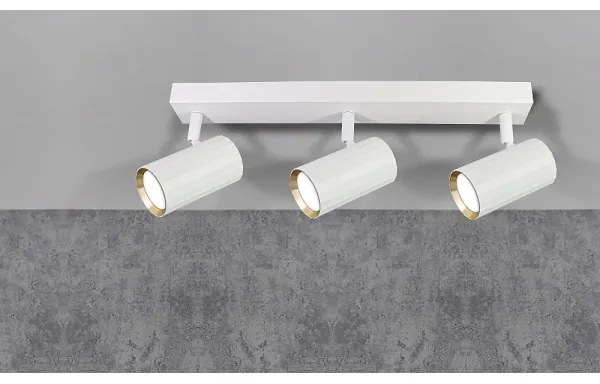 Bodové svietidlo NICEA 3xGU10/10W/230V biela