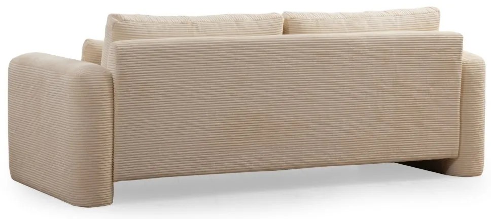 Trojmiestna pohovka Lily 215 cm béžová