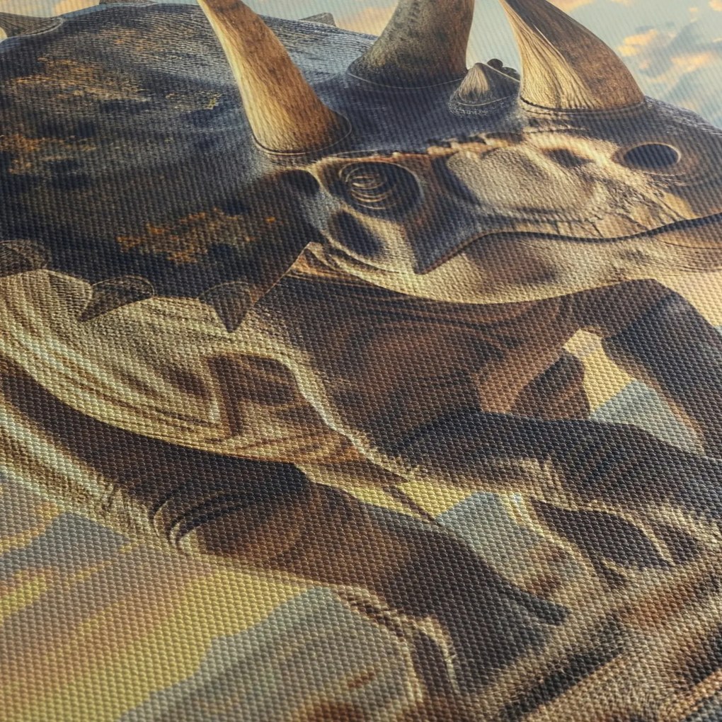 Obraz - Triceratops (90x60 cm)