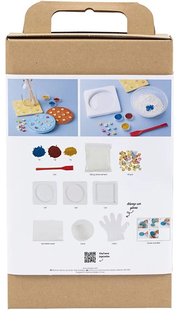 Kreatívna sada Craft Kit Casting Tiles
