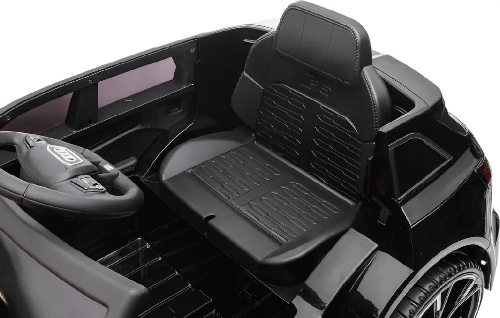 Elektrické autíčko Audi RS 6 čierne