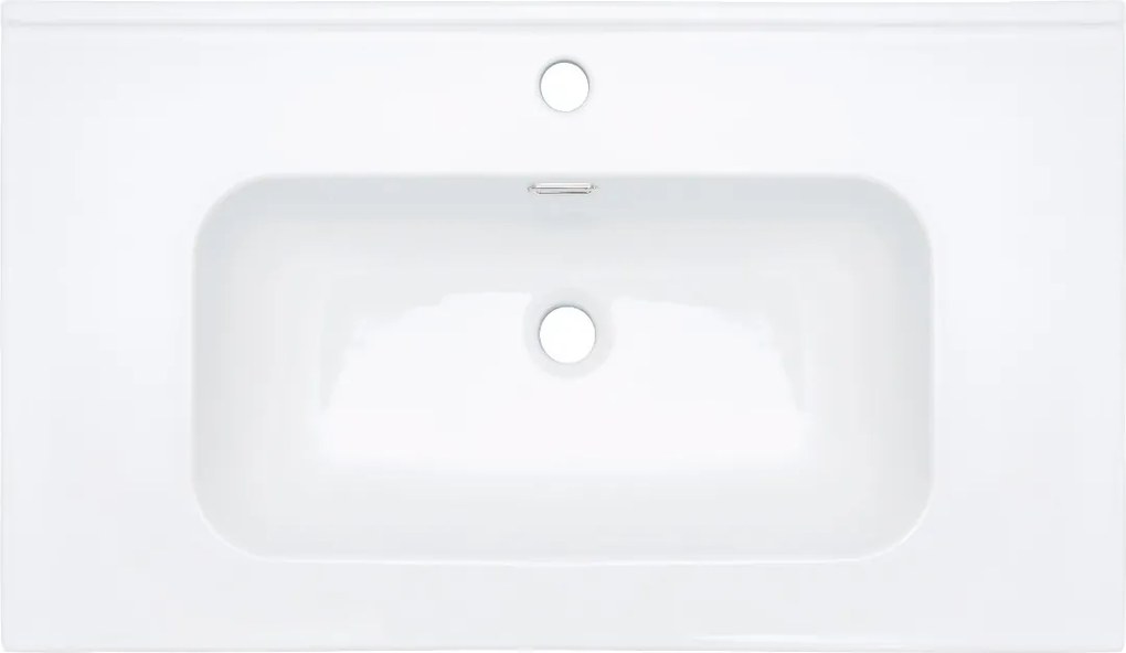 Deante Zápustné keramické umývadlo Tubo 80x46 cm - CTU 6U8W