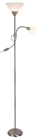 Rabalux 4064 - Stojacia lampa ACTION 1xE27/100W/230V + 1xE14/25W