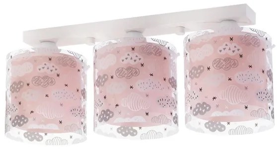 Dalber D-41413S - Detské stropné svietidlo CLOUDS 3xE27/60W/230V