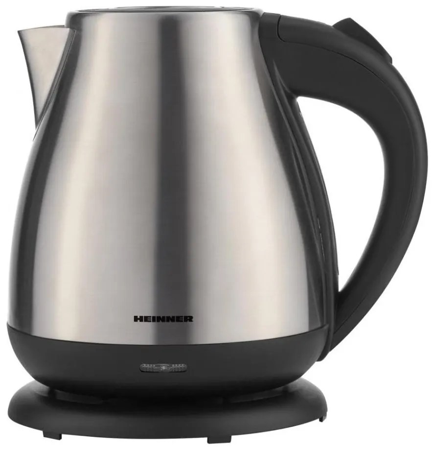 Heinner HEK-17IX - Rýchlovarná kanvica 1,7 l 2200W/230V matný chróm/čierna