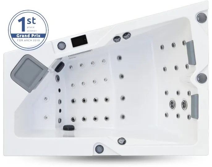 Hanscraft Vírivka AMETHYST OKA1 Tuscan sun Concrete