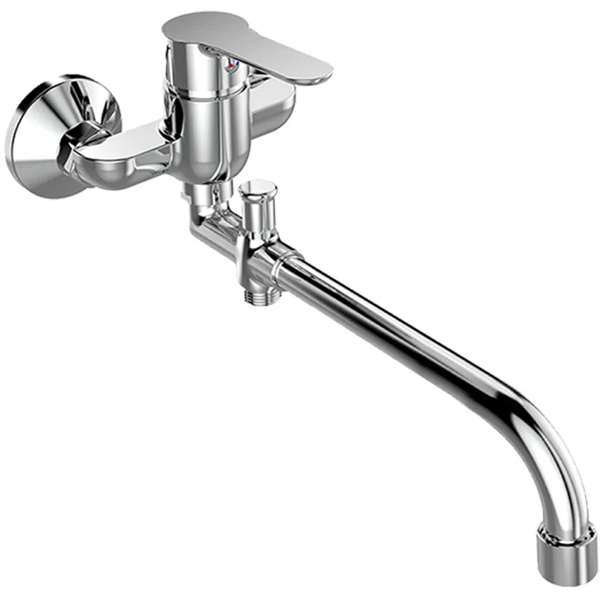 Mereo Mereo, Nástenná batéria do byt. jadra, Zuna, s ramienkom ø 18 mm - 330 mm, bez prísl., MER-CB602A03Z